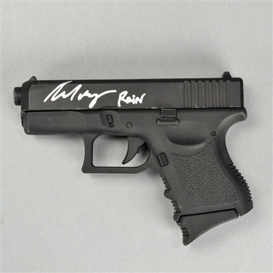 Michelle Rodriguez Autographed 2002 Resident Evil Replica Gun with Rain Inscription 
