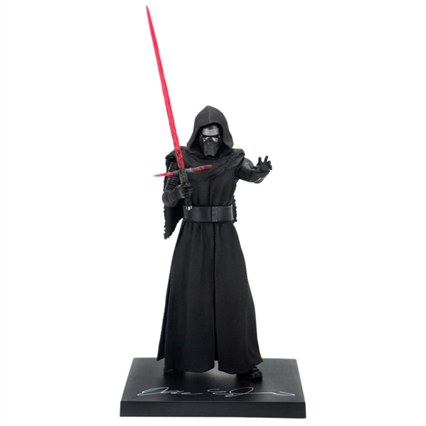 Adam Driver Autographed Kotobukiya Star Wars: The Force Awakens Kylo Ren 1/10 Scale Statue