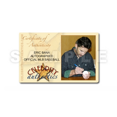 Eric Bana Autographed Rawlings Official MLB Baseball