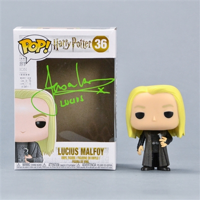 Jason Isaacs Autographed Harry Potter Lucius Malfoy POP Vinyl Figure #36