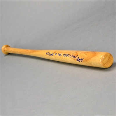 Finn Wolfhard Autographed IT Prop Replica Baseball Bat with 'Welcome to the Losers Club' Inscription