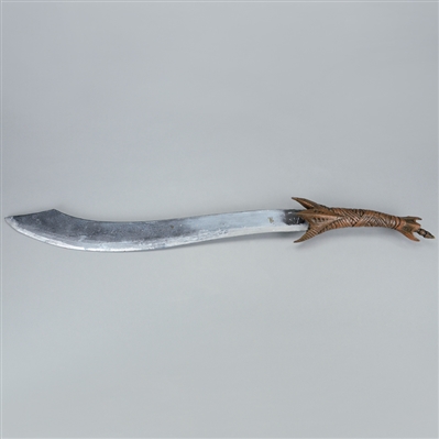 Michael Clarke Duncan 2001 Planet of the Apes Attar Screen Used Hero Stunt Sword with Letter of Authenticity signed by Helena Bonham Carter
