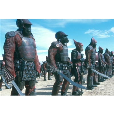 Michael Clarke Duncan 2001 Planet of the Apes Attar Screen Used Hero Stunt Sword with Letter of Authenticity signed by Helena Bonham Carter