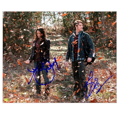 Katerina Graham and Steven McQueen Autographed 8×10 Bonnie and Jeremy Photo