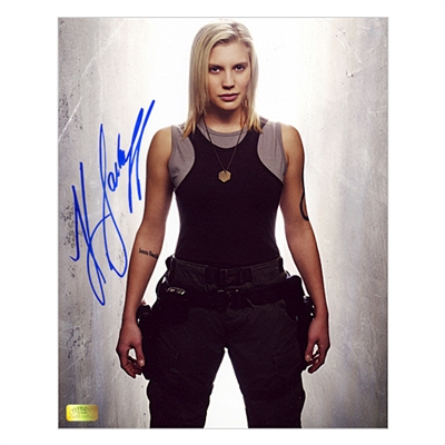 Katee Sackhoff Autographed 8×10 Battlestar Galactica Stance Photo
