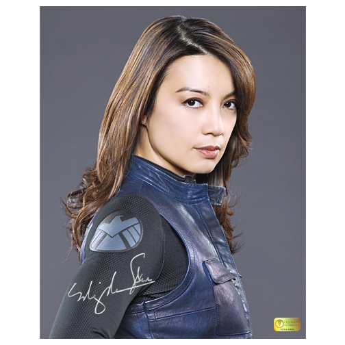 Ming-Na Wen Autographed Agents of S.H.I.E.L.D. 8×10 Agent May Portrait Photo