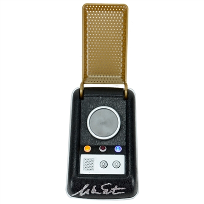 William Shatner Autographed Classic Star Trek 1:1 Scale Communicator
