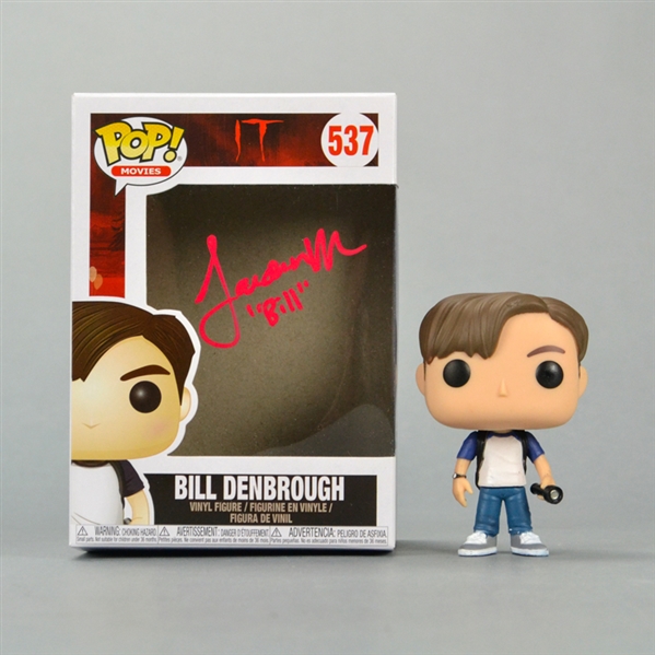 Jaeden Lieberher Autographed IT 2017 Bill Denbrough POP Vinyl Figure #537 with Bill Inscription