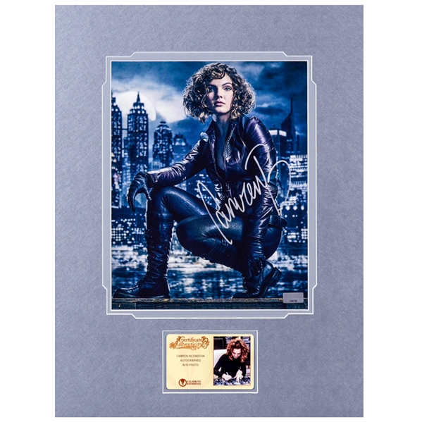 Camren Bicondova Autographed Gotham Selina Kyle Riverview 8x10 Matted Photo