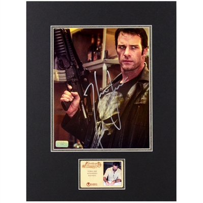 Thomas Jane Autographed 2004 The Punisher Frank Castle 8x10 Matted Photo