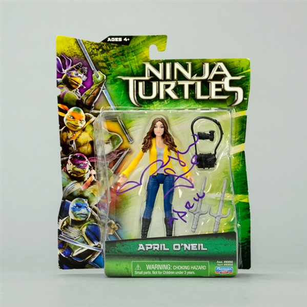Megan Fox Autographed Teenage Mutant Ninja Turtles April ONeil Figure