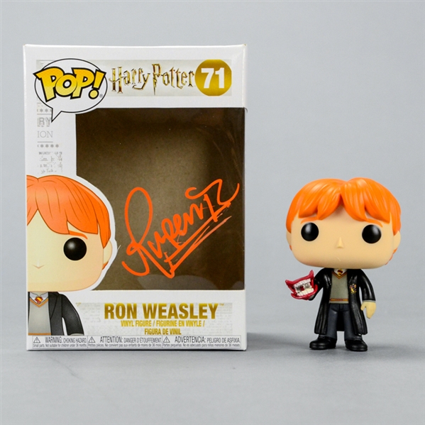 Rupert Grint Autographed Harry Potter Ron Weasley POP Vinyl Figure #54