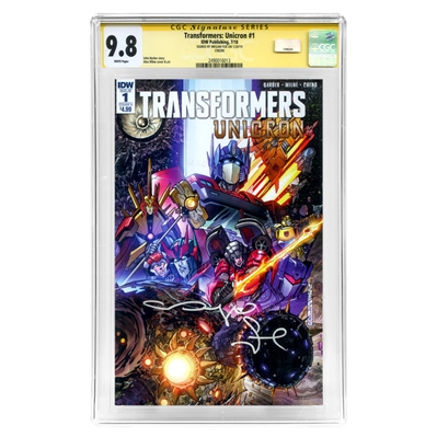 Megan Fox Autographed 2018 Transformers: Unicron #1 CGC SS 9.8 Mint