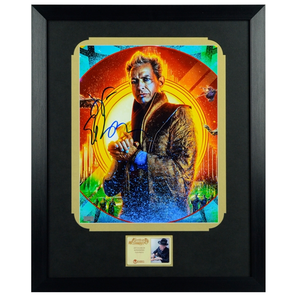 Jeff Goldblum Autographed Thor Ragnarok The Grandmaster 11x14 Framed Photo