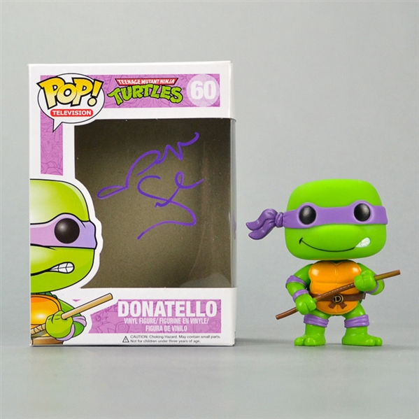 Megan Fox Autographed Teenage Mutant Ninja Turtles Donatello POP Vinyl Figure #60