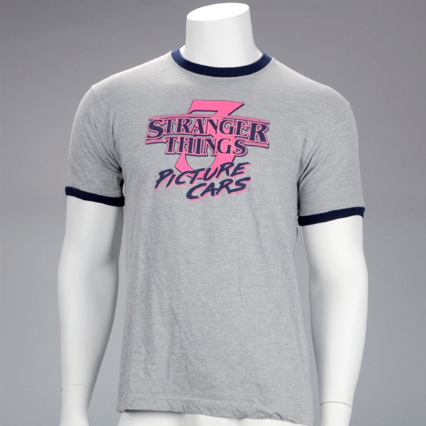 Stranger Things Season 3 Picture Cars Crew Production Tee-Shirt * Direct from the Set!