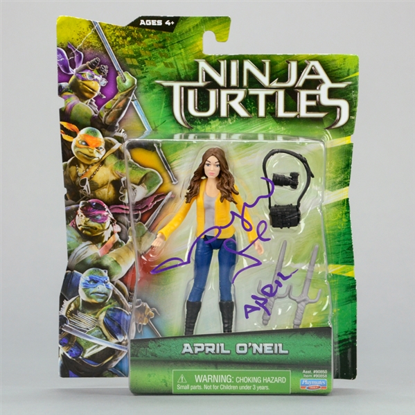 Megan Fox Autographed Teenage Mutant Ninja Turtles April ONeil Figure