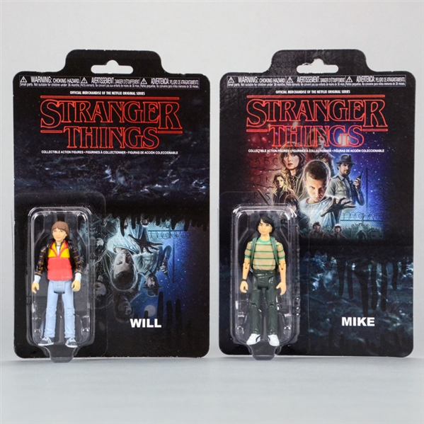Stranger Things Season One Will and Mike Figures 