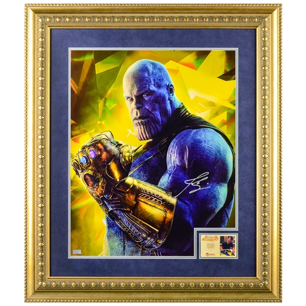 Josh Brolin Autographed Thanos 16x20 Framed Photo