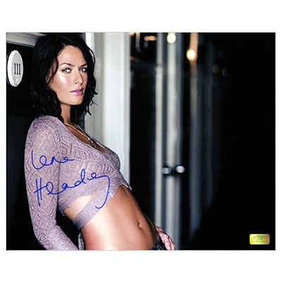 Lena Headey Autographed 8×10 Room 111 Photo