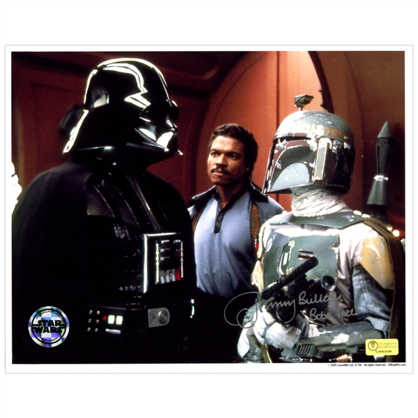 Jeremy Bulloch Autographed 1980 Star Wars The Empire Strikes Back Cloud City 8x10 Photo