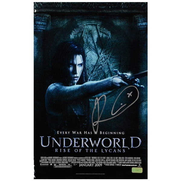 Rhona Mitra Autographed 11x17 Original Promotional Underworld Rise of Lycans Poster