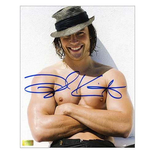 Taylor Kitsch Autographed 8×10 Men’s Health Hat Photo