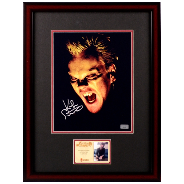 Kiefer Sutherland Autographed The Lost Boys 8×10 Framed Photo