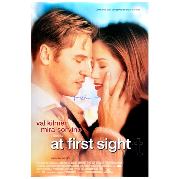 Val Kilmer Autographed At First Sight Original 27x40 D/S Movie Poster