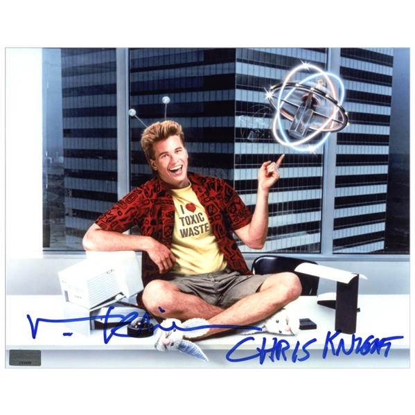 Val Kilmer Autographed Chris Knight Promo 8x10 Photo with Chris Knight Inscription 