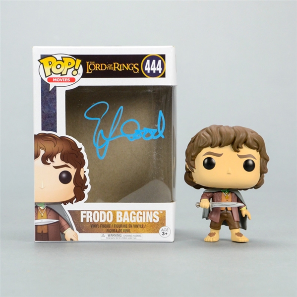 Elijah Wood Autographed Lord of the Rings Frodo Baggins POP Vinyl Figure #444