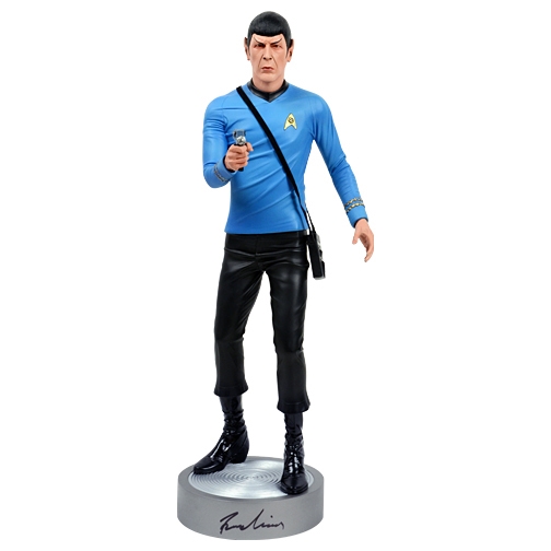 Leonard Nimoy Autographed Star Trek Mr. Spock 1:4 Scale 19" Statue * CA Exclusive