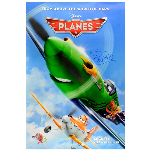 Val Kilmer Autographed Planes Original 27x40 Movie Poster