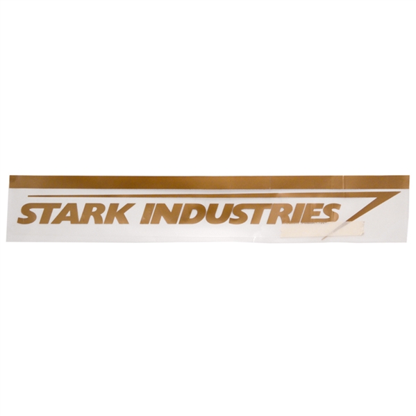Captain America Civil War Screen Used Stark Industries Tony Stark Helicopter Cling