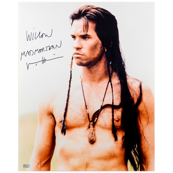 Val Kilmer Autographed Willow 16×20 Photo with Willow Madmartigan Inscription