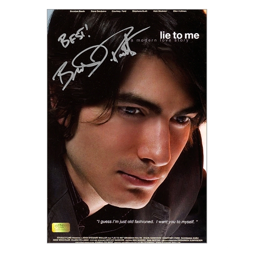 Brandon Routh Autographed 8×12 Lie To Me Photo