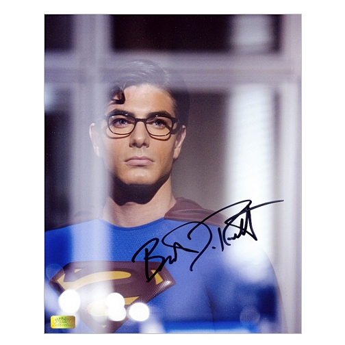 Brandon Routh Autographed 8×10 Superman Returns Window Photo