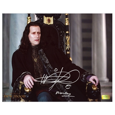 Christopher Heyerdahl Autographed 8×10 Twilight New Moon Photo in Silver