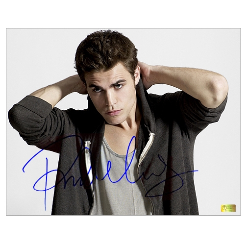 Paul Wesley Autographed Casual 8×10 Photo