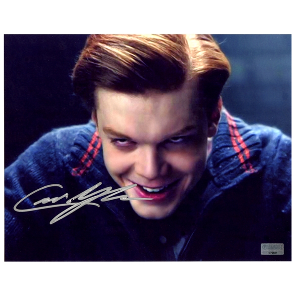 Cameron Monaghan Autographed Gotham Joker 8×10 Photo