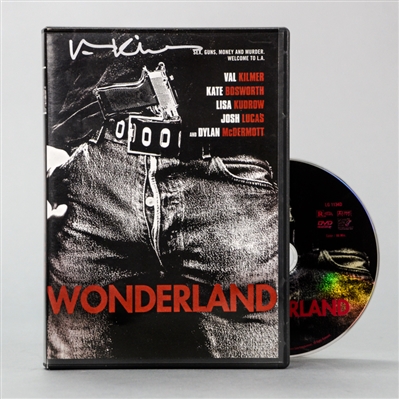 Val Kilmer Autographed Wonderland DVD