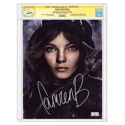 Camren Bicondova Autographed Gotham 8×10 Selina Kyle Photo * CGC Signature Series