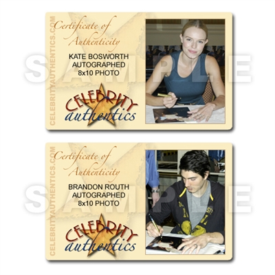 Brandon Routh, Kate Bosworth Autographed 2006 Superman Returns Embrace 8x10 Photo * CGC Signature Series