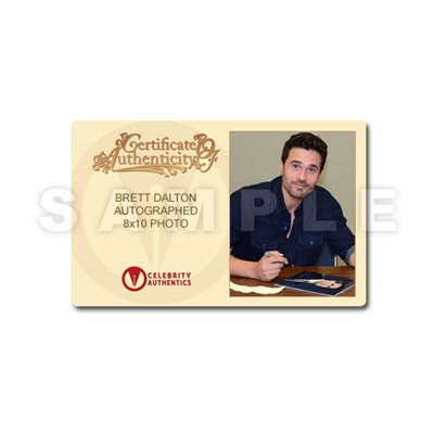 Brett Dalton Autographed Agents of S.H.I.E.L.D. Agent Ward 8x10 Photo * CGC Signature Series