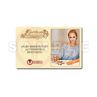 Laura Vandervoort Autographed Smallville Kara 8x10 Studio Photo * CGC Signature Series
