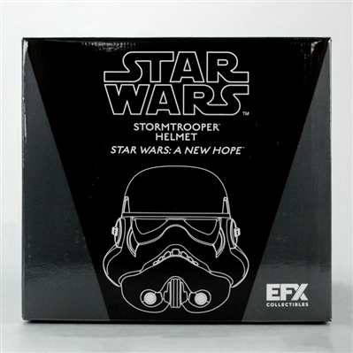 Harrison Ford, Mark Hamill, David Prowse Star Wars Cast Autographed EFX 1:1 Scale A New Hope Stormtrooper Helmet