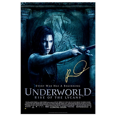 Rhona Mitra Autographed Underworld Rise of Lycans Original Double-Sided 27x40 Movie Poster