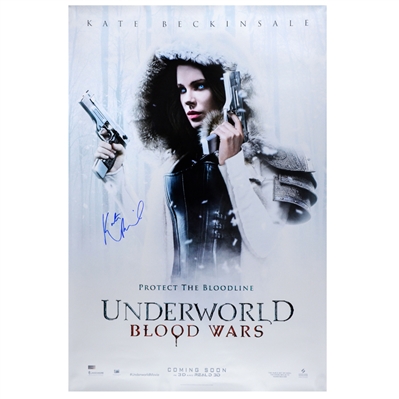 Kate Beckinsale Autographed Underworld: Blood Wars Original 27x40 Single-Sided Movie Poster