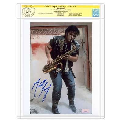 Meat Loaf Autographed The Rocky Horror Picture Show Eddie 8x10 Photo * CGC Signature Series