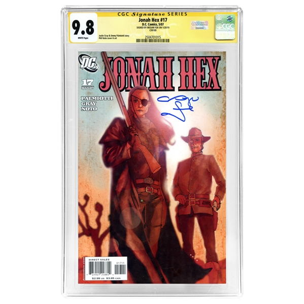 Megan Fox Autographed 2007 Jonah Hex #17 CGC SS 9.8 Mint